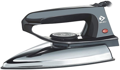 Bajaj Light Weight Instant Heat 600W high quality 601 W Dry Iron(Black)
