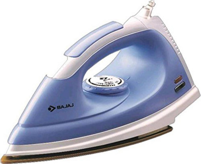 BAJAJ High Quality 1000 watts Instant Heat Dx-07 Neo. 1000 W Dry Iron(Blue)