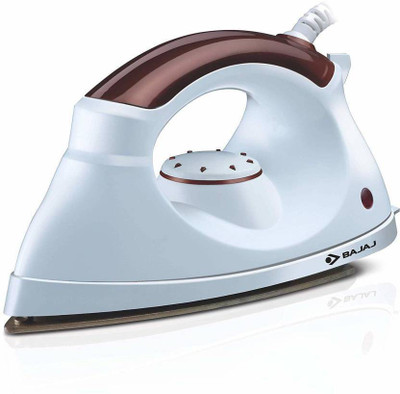Bajaj Esteela High Quality 1000-watts dry iron White 1000 W Dry Iron(White)