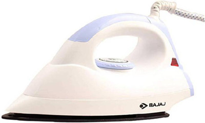 Bajaj Non Stick High Quality 1000watts DX-04 Neo 1000 W Dry Iron(White)