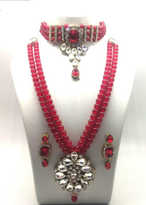 catalyst venture Brass Copper Red Jewellery Set(Pack of 1)