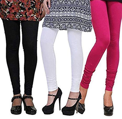 MY Churidar  Western Wear Legging(Multicolor, Solid)