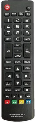 Emrse Compatible For 3D SMART TV LCD LED URC 122 LG 3D SMART TV LCD LED URC 119 Compatible Remote Controller(Black)
