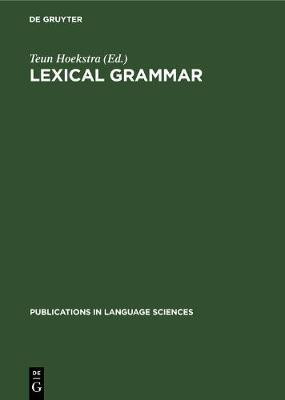 Lexical grammar(English, Hardcover, unknown)