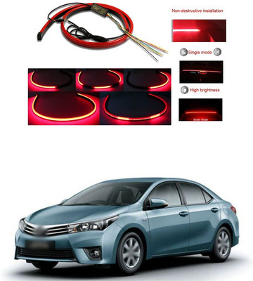 PECUNIA LED Third Brake Light, Henlight Universal LED Brake Light Strip Bar, Waterproof IP67, Daytime/Night Brake, Running for Trailer Pickup Jeep RV Van Y236 Car Reflector Light(Red)