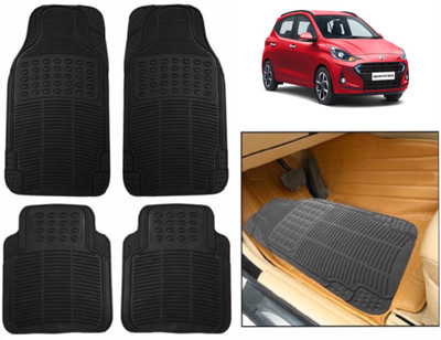 CARMART Rubber Standard Mat For  Hyundai Grand i10 Nios(Black)
