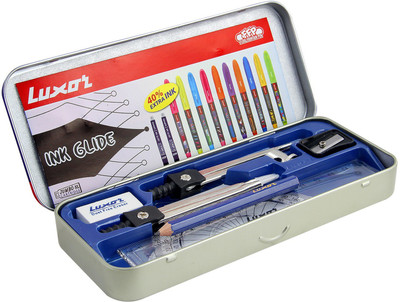 LUXOR 1684 Perfecto Geometry Box (New) Geometry Box(Multicolor)