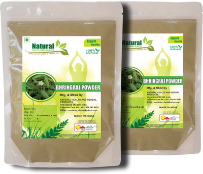 Natural Health and Herbal Products Bhringraj Powder - (Pack of 2 of 277Gm each)(100 g)