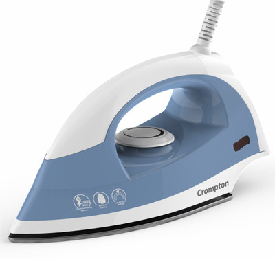 Crompton BRIO 1000 W Dry Iron(SKY BLUE)