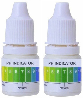 Divinext 2x25ml Bottle Liquid Universal PH Test Indicator Solution Chemical Acidity Alkalinity pH Indicators