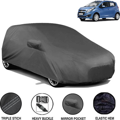 Acto Car Cover For Chevrolet Beat (With Mirror Pockets)(Grey, For 2010 Models)