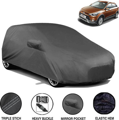Acto Car Cover For Hyundai i20 Active (With Mirror Pockets)(Grey, For 2010 Models)
