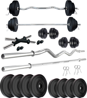 KRX 30 kg PVC COMBO 343-SL-WB-WA Home Gym Combo