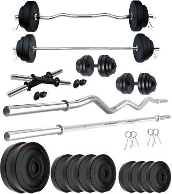 KRX 50 kg PVC COMBO 343-SL-WB-WA Home Gym Combo