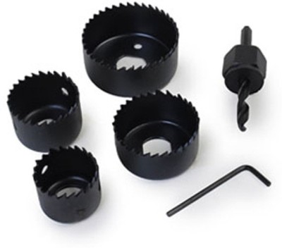 tool trust Hole Saw Kit Cutter Set Of 6 Pcs 1-1/4 To 2-1/8 Can Be Used In Drill Machine. Rotary Bit Set(6 Bits)