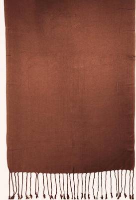 Earth Ro System Solid Cotton Blend Women Stole