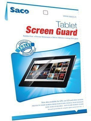 Saco Screen Guard for iBall Slide Brace X1 4G Tablet 10.1 inch(Pack of 1)