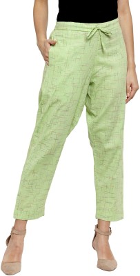 Enchanted Drapes Regular Fit Women Green Trousers