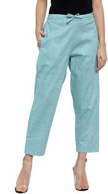Enchanted Drapes Regular Fit Women Blue Trousers