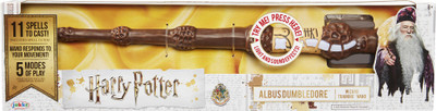 HARRY POTTER Feature Wizard Wand - Dumbledore for Kids 3+(Multicolor)