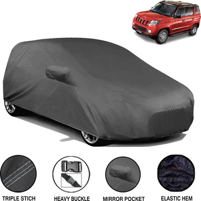 Acto Car Cover For Mahindra TUV300 (With Mirror Pockets)(Grey, For 2010 Models)