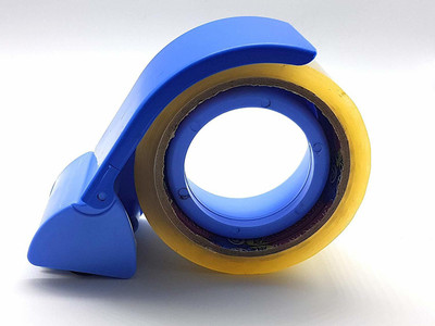 TinyGifts Single sided Handheld Tape Dispenser (Manual)(Multicolor)