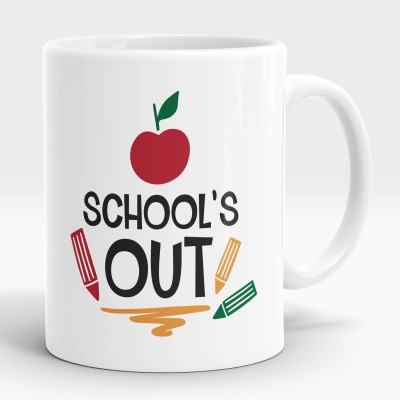 LASTWAVE SCHOOL'S OUT 11oz Ceramic Coffees Ceramic Coffee Mug(325 ml)