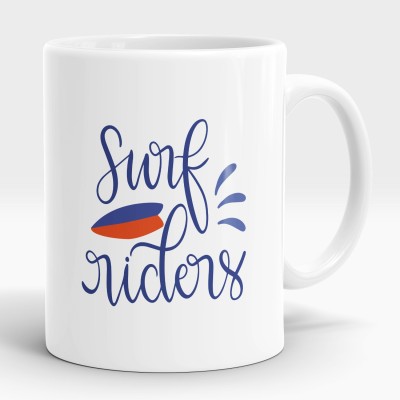 LASTWAVE Surf Riders 11oz Ceramic Coffees Ceramic Coffee Mug(325 ml)