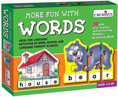 Creatives More Fun with Words(120 Pieces) Creatives More Fun with Words(120 Pieces)