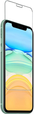 HOBBYTRONICS Tempered Glass Guard for Apple iPhone 11, Apple iPhone XR(Pack of 1)