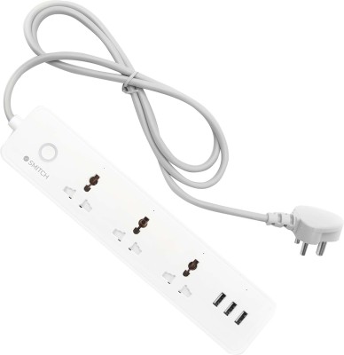 Smitch Wi-Fi Smart Power Strip Smart Plug (White)