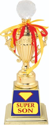 AARK INDIA Son Birthday/Anniversary/Festival Gift:Trophy:
Award (PC001379) Trophy(10.5 Inch)