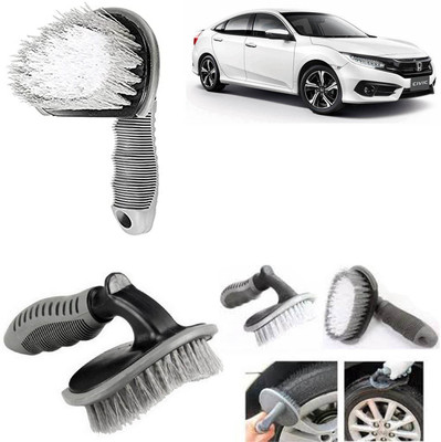 aksmit car tyre brush for Civic_fl 88031 350 g Wheel Tire Cleaner(Pack of 1)