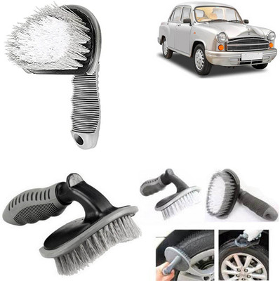aksmit car tyre brush for Ambassador MPFi_fl 88023 350 g Wheel Tire Cleaner(Pack of 1)