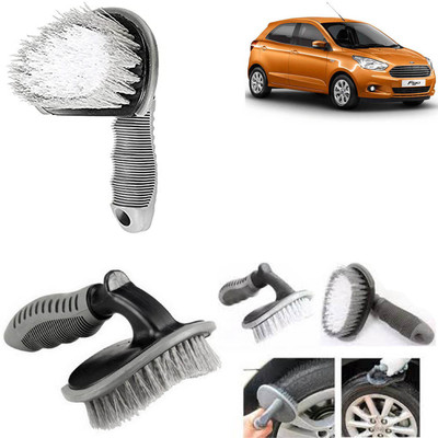 aksmit car tyre brush for Figo_fl 88014 350 g Wheel Tire Cleaner(Pack of 1)
