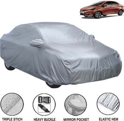 Acto Car Cover For Tata Tigor (With Mirror Pockets)(Silver, For 2010 Models)
