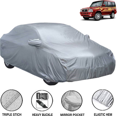 Acto Car Cover For Tata Sumo Gold (With Mirror Pockets)(Silver, For 2010 Models)
