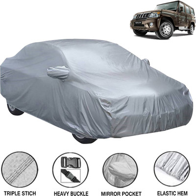 Acto Car Cover For Mahindra Bolero (With Mirror Pockets)(Silver, For 2010 Models)