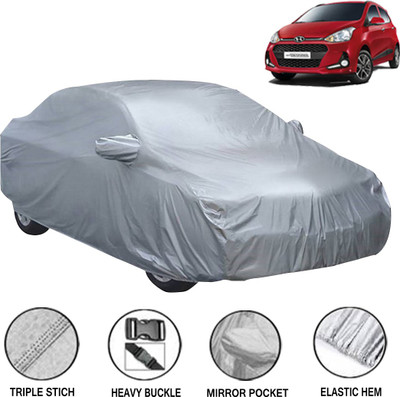 Acto Car Cover For Hyundai Grand i10 (With Mirror Pockets)(Silver, For 2010 Models)