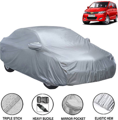 Acto Car Cover For Chevrolet Enjoy (With Mirror Pockets)(Silver, For 2010 Models)