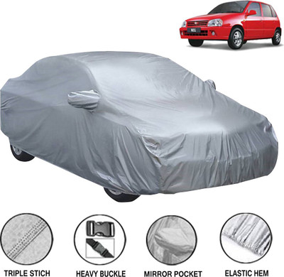 Acto Car Cover For Maruti Suzuki Zen (With Mirror Pockets)(Silver, For 2010 Models)