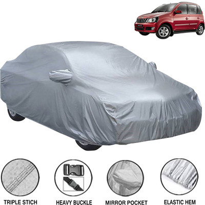 Acto Car Cover For Mahindra Quanto (With Mirror Pockets)(Silver, For 2010 Models)