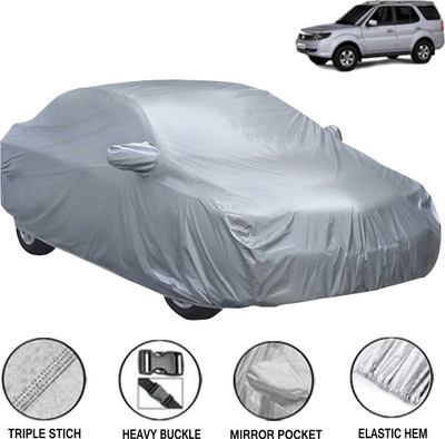 Acto Car Cover For Tata Safari Storme (With Mirror Pockets)(Silver, For 2010 Models)