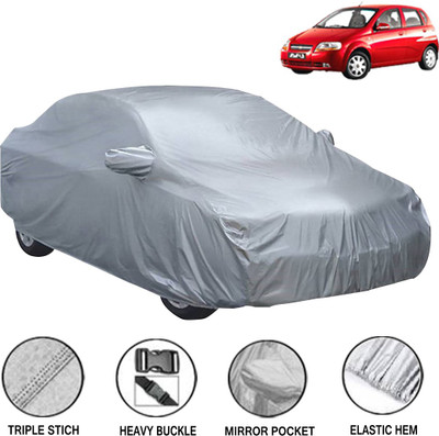 Acto Car Cover For Toyota Etios Liva (With Mirror Pockets)(Silver, For 2010 Models)
