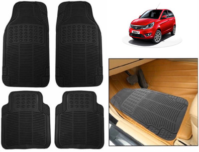 CARMART Rubber Standard Mat For  Tata Bolt(Black)