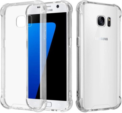 Elica Bumper Case for Samsung Galaxy S7(Transparent, Shock Proof, Silicon, Pack of: 1)
