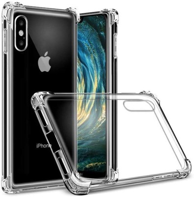 Elica Bumper Case for Apple iPhone X(Transparent, Shock Proof, Silicon, Pack of: 1)