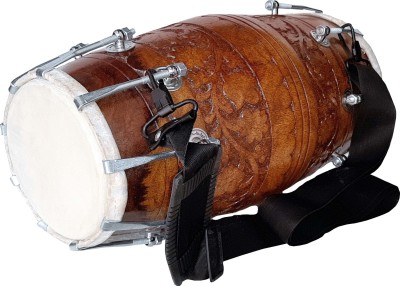 RAM musical CD-FK 1845 Nut & Bolts Dholak(Brown)