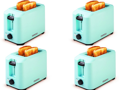Usha PT3720 Pack of 4 700 W Pop Up Toaster  (White)