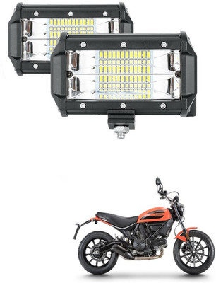 XZRTZ 5Inch 72W LED Light Bar Spot Beam 10800LLM Offroad Fog Lights LED Driving Work Lamp C340 Headlight Car, Motorbike LED for Ducati (12 V, 72 W)(Universal For Bike, Pack of 2) XZRTZ 5Inch 72W LED Light Bar Spot Beam 10800LLM Offroad Fog Lights LED Driving Work Lamp C340 Headlight Car, Motorbike LED for Ducati (12 V, 72 W)(Universal For Bike, Pack of 2)
